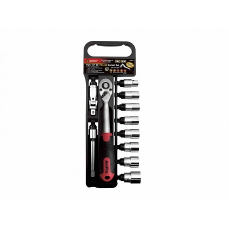 Ampro Juego de Dados Universales con Matraca  Spline  T45846-ComercializadoraZeus- 1024807378