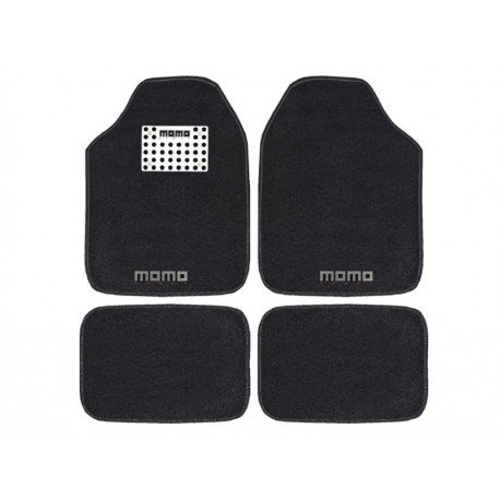Momo Tapete MMPCM016BG Negro con Gris-ComercializadoraZeus- 1050558785