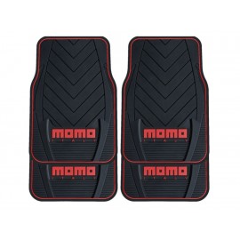 Momo Tapete MUCM024BR Negro con Rojo-ComercializadoraZeus- 1050564068