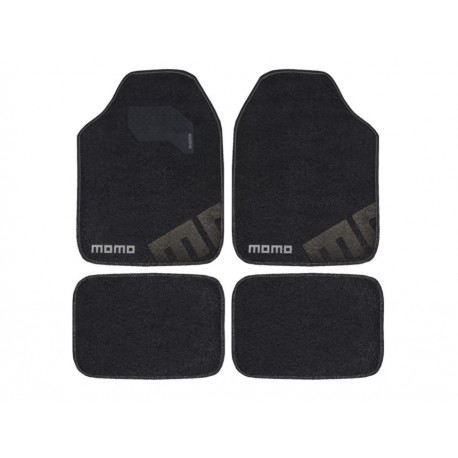 Momo Tapete MUCM007BG Negro con Gris-ComercializadoraZeus- 1050558751
