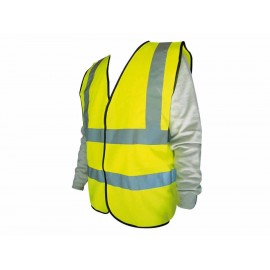 Chaleco de seguridad reflejante Mikel's CHS-1 amarillo-ComercializadoraZeus- 1036614320