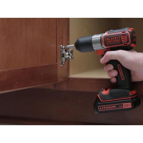 Black y Decker Taladro Atornillador 3 8 Pulgadas BDCDE120C-ComercializadoraZeus- 1037106921