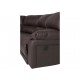 Sillón esquinero de piel Boal Carter chocolate-ComercializadoraZeus- 1042875267