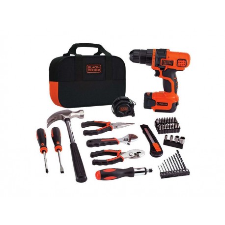 Black y Decker Kit Taladro   Destornillador LDX112PK-ComercializadoraZeus- 1042656786