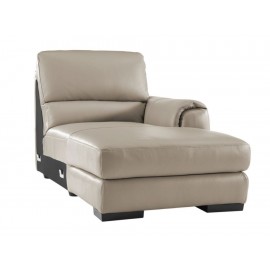 Chaise Longue Brazo Derecho Natuzzi Davide Contemporáneo taupe-ComercializadoraZeus- 1047656903