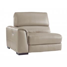 Sillón Electrico Brazo Izquierdo Natuzzi Davide Contemporáneo taupe-ComercializadoraZeus- 1047652291