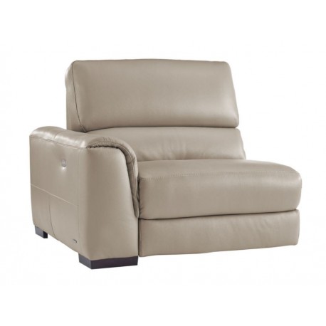 Sillón Electrico Brazo Izquierdo Natuzzi Davide Contemporáneo taupe-ComercializadoraZeus- 1047652291
