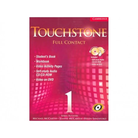 Touchstone Full Contact 1 Students Book And Worbook Con Dvd-ComercializadoraZeus- 1036136215