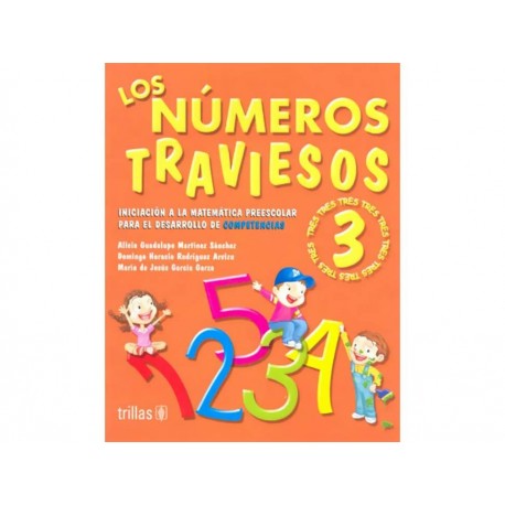 Números Traviesos 3 Iniciación a la Matemática Preescolar-ComercializadoraZeus- 1036150081