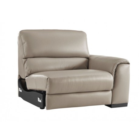 Sillón Brazo Derecho Natuzzi Davide Contemporáneo taupe-ComercializadoraZeus- 1047657756