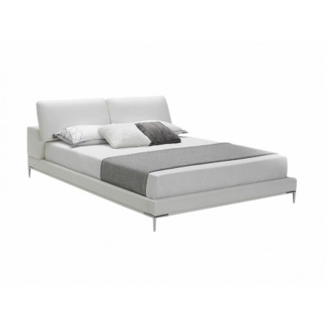Cama matrimonial Kuka Carmine blanca-ComercializadoraZeus- 1021614480