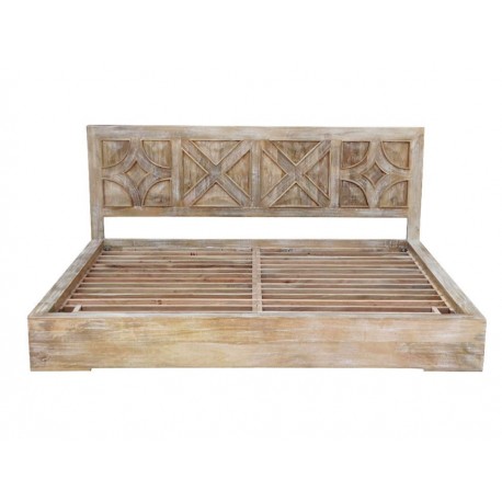 Cama king size Suco Int Cross Vintage gris-ComercializadoraZeus- 1037115629