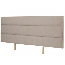 Cabecera matrimonial Dixy Cab Mat Biblos beige-ComercializadoraZeus- 1057856498