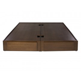 Base para cama king size Tecam Helica tabaco-ComercializadoraZeus- 1015152318