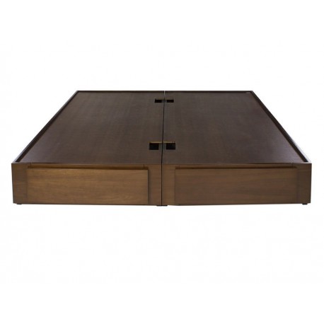 Base para cama king size Tecam Helica tabaco-ComercializadoraZeus- 1015152318
