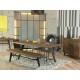 Loft Mesa Rectangular 240 cm Trendy Chocolate-ComercializadoraZeus- 1044083139