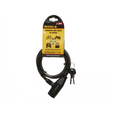 Candado para bicicletas Austral 202824-ComercializadoraZeus- 75498667
