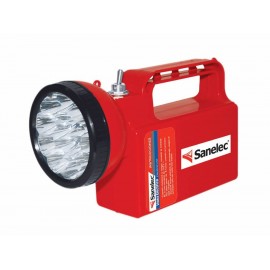 Lámpara de emergencia Sanelec 2043 roja-ComercializadoraZeus- 74331009