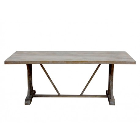 Mesa Rectangular Suco Int Cross Vintage gris-ComercializadoraZeus- 1037115475