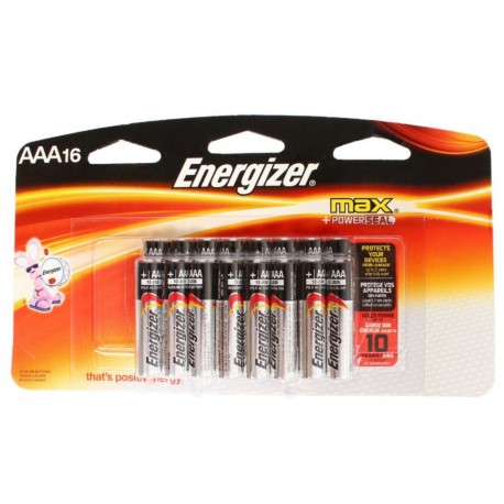 Energizer Paquete de 16 Pilas AAA-ComercializadoraZeus- 1051637425