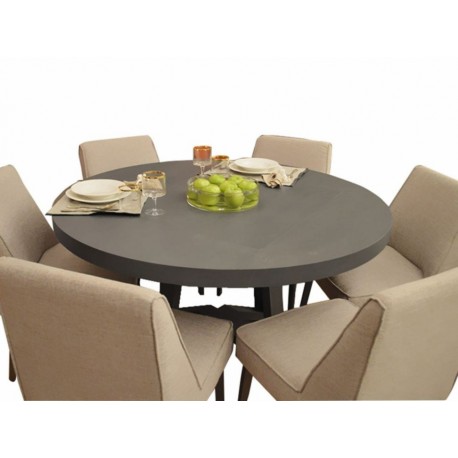 Mesa redonda Trra Gusto 160 cm Trendy gris-ComercializadoraZeus- 1057960694