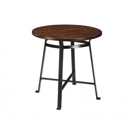 Mesa Alta Ashley Industrielle café obscuro-ComercializadoraZeus- 1045460530