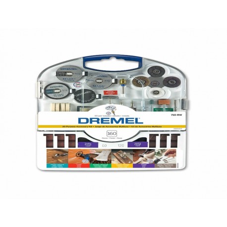 Dremel Kit de Accesorios 26150710AH-ComercializadoraZeus- 88398696