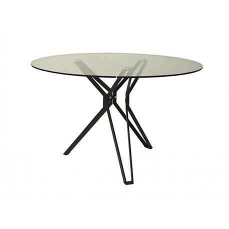 Mesar redonda Frandiss Tiga negra-ComercializadoraZeus- 1033460810