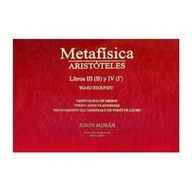 Metafísica Aristóteles Tomo Segundo-ComercializadoraZeus- 1036704779