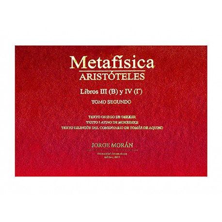 Metafísica Aristóteles Tomo Segundo-ComercializadoraZeus- 1036704779