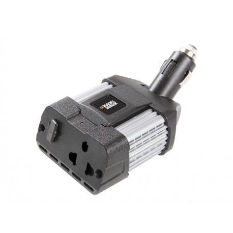 Black y Decker Inversor para Auto PI100LA B3-ComercializadoraZeus- 1037106956