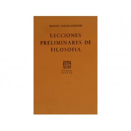 Lecciones Preliminares de Filosofía (Sc164)-ComercializadoraZeus- 1041612661