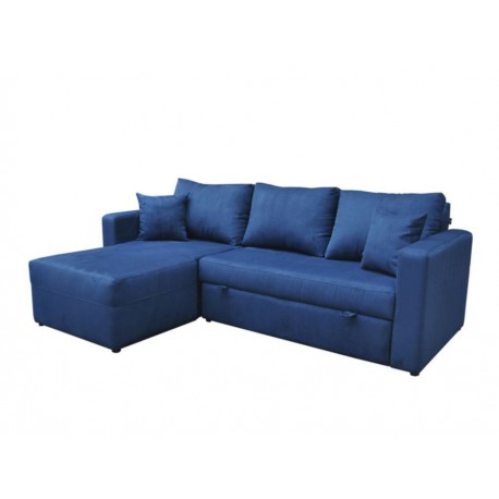 Sofá Cama Izquierda Contemporánea Liz Barlow azul-ComercializadoraZeus- 1055473320