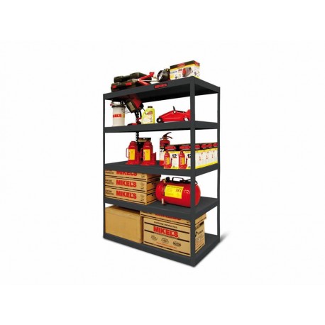 Estante para almacenaje Mikel s EMA 4824 negro-ComercializadoraZeus- 1025632971