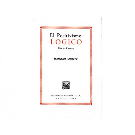 Positivismo Lógico Pro y Contra-ComercializadoraZeus- 1038137413