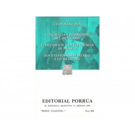 Conciencia y Posibilidad del Mexicano-ComercializadoraZeus- 1038122173