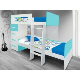 Teens Litera Kids Azul Turquesa-ComercializadoraZeus- 1051191133
