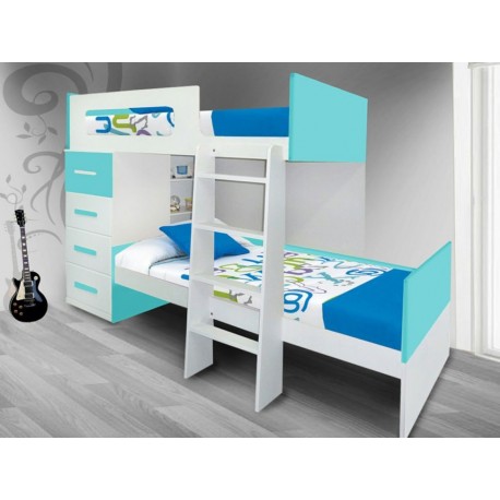 Teens Litera Kids Azul Turquesa-ComercializadoraZeus- 1051191133
