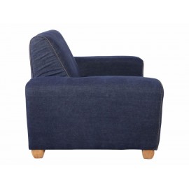 Sillón con taburete Gaudele Dany azul-ComercializadoraZeus- 1028633277