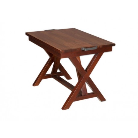 Mesa Lateral Distinción en muebles Miranda café-ComercializadoraZeus- 1047204115