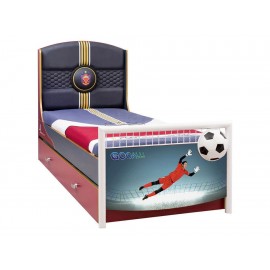 Cama baja Cilek Football roja-ComercializadoraZeus- 1037104503