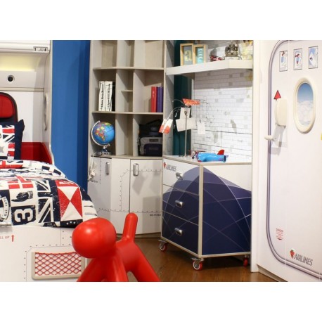 Buró Cilek First Class azul-ComercializadoraZeus- 1045443325