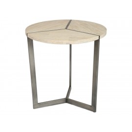Mesa lateral Ekh Furniture Pietra beige-ComercializadoraZeus- 1019327414