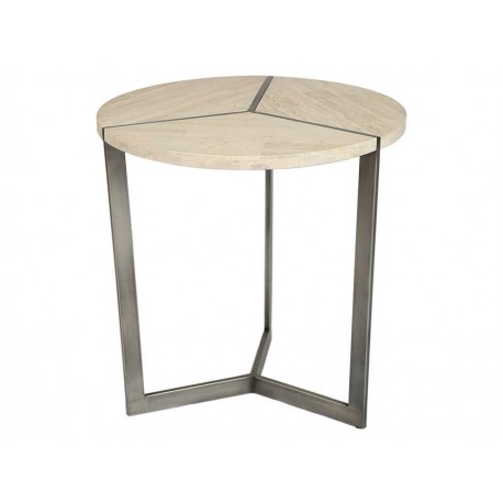 Mesa lateral Ekh Furniture Pietra beige-ComercializadoraZeus- 1019327414