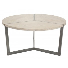 Mesa de centro Ekh Furniture Pietra beige-ComercializadoraZeus- 1019327104