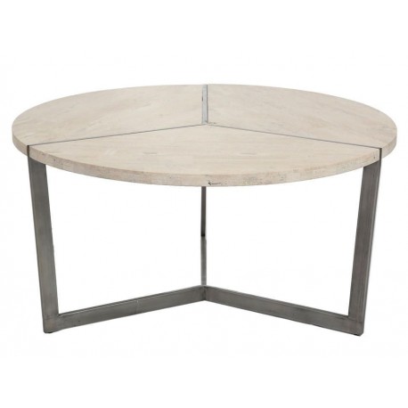 Mesa de centro Ekh Furniture Pietra beige-ComercializadoraZeus- 1019327104