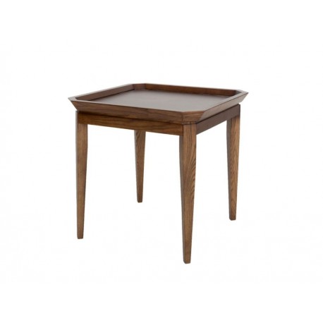 Mesa Lateral Contemporánea Dixy Landers café claro-ComercializadoraZeus- 1050616688