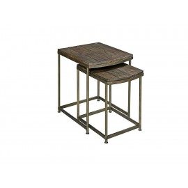 Mesa lateral nido Hammary Leone café-ComercializadoraZeus- 1044492438