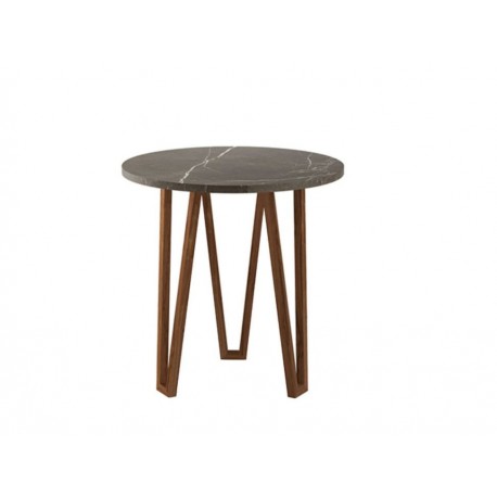 Mesa Lateral Contemporánea Terra Sabor gris-ComercializadoraZeus- 1055473095