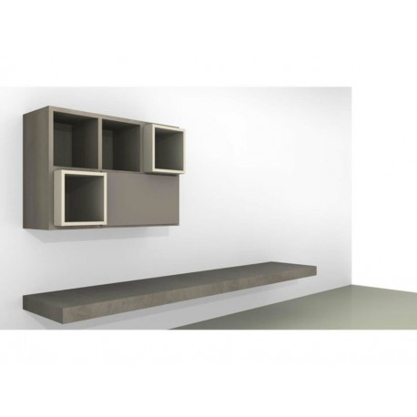 Mueble de TV Empotrado Colombin Infinity Golf Trendy natural-ComercializadoraZeus- 1048135541